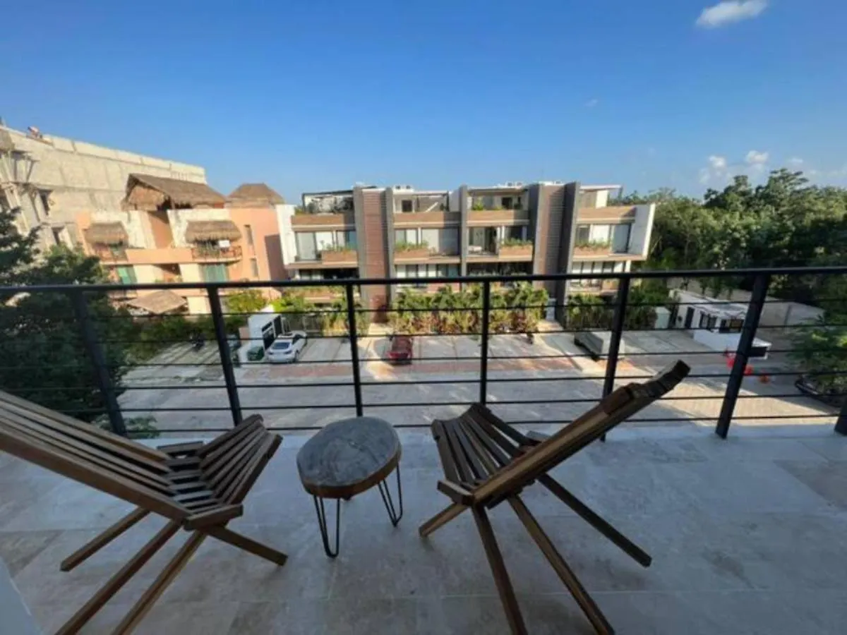 Dreamed Apartment Brava With Rooftop & Bridge Pool 图卢姆 墨西哥