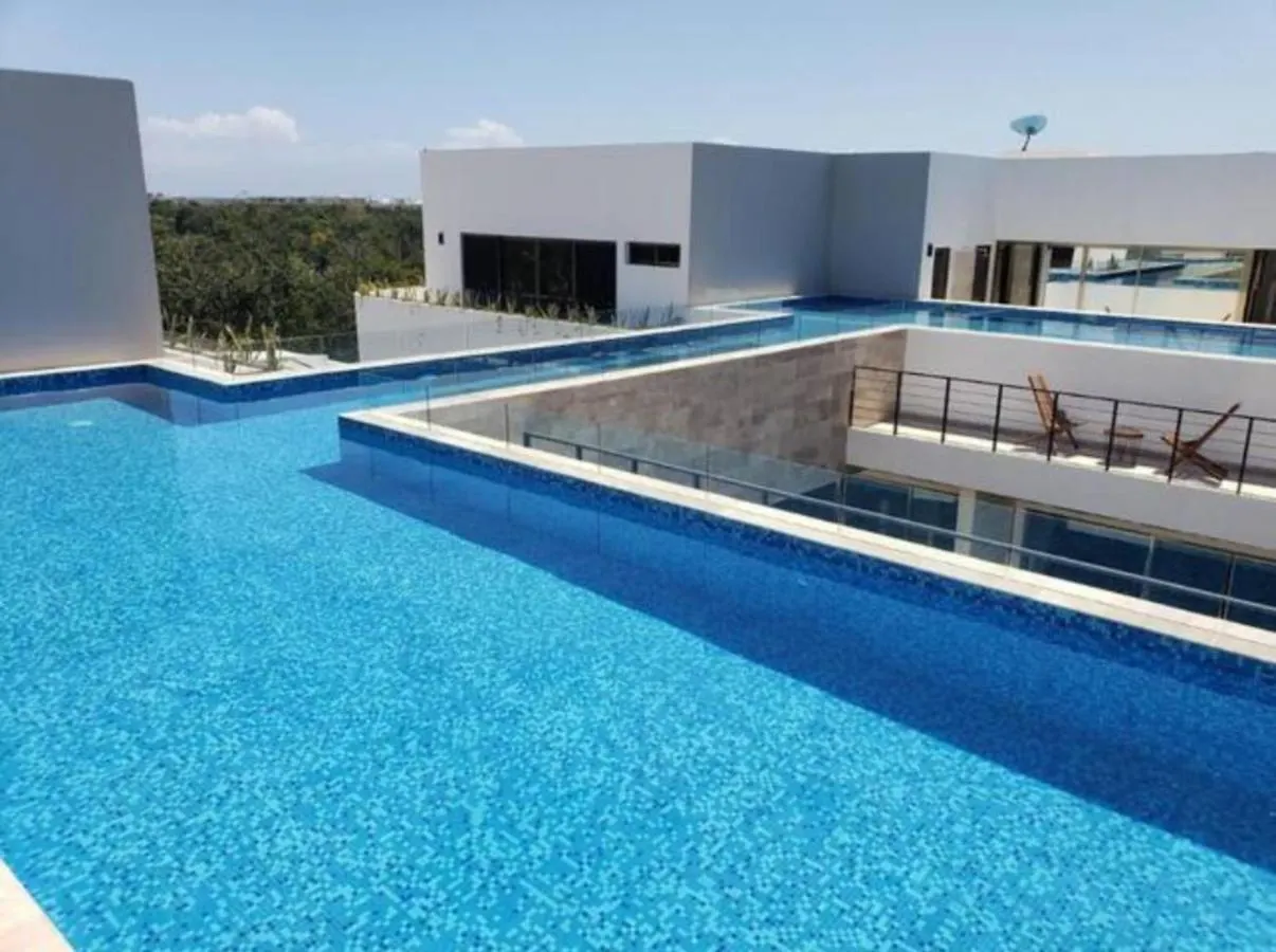 Dreamed Apartment Brava With Rooftop & Bridge Pool 图卢姆 墨西哥