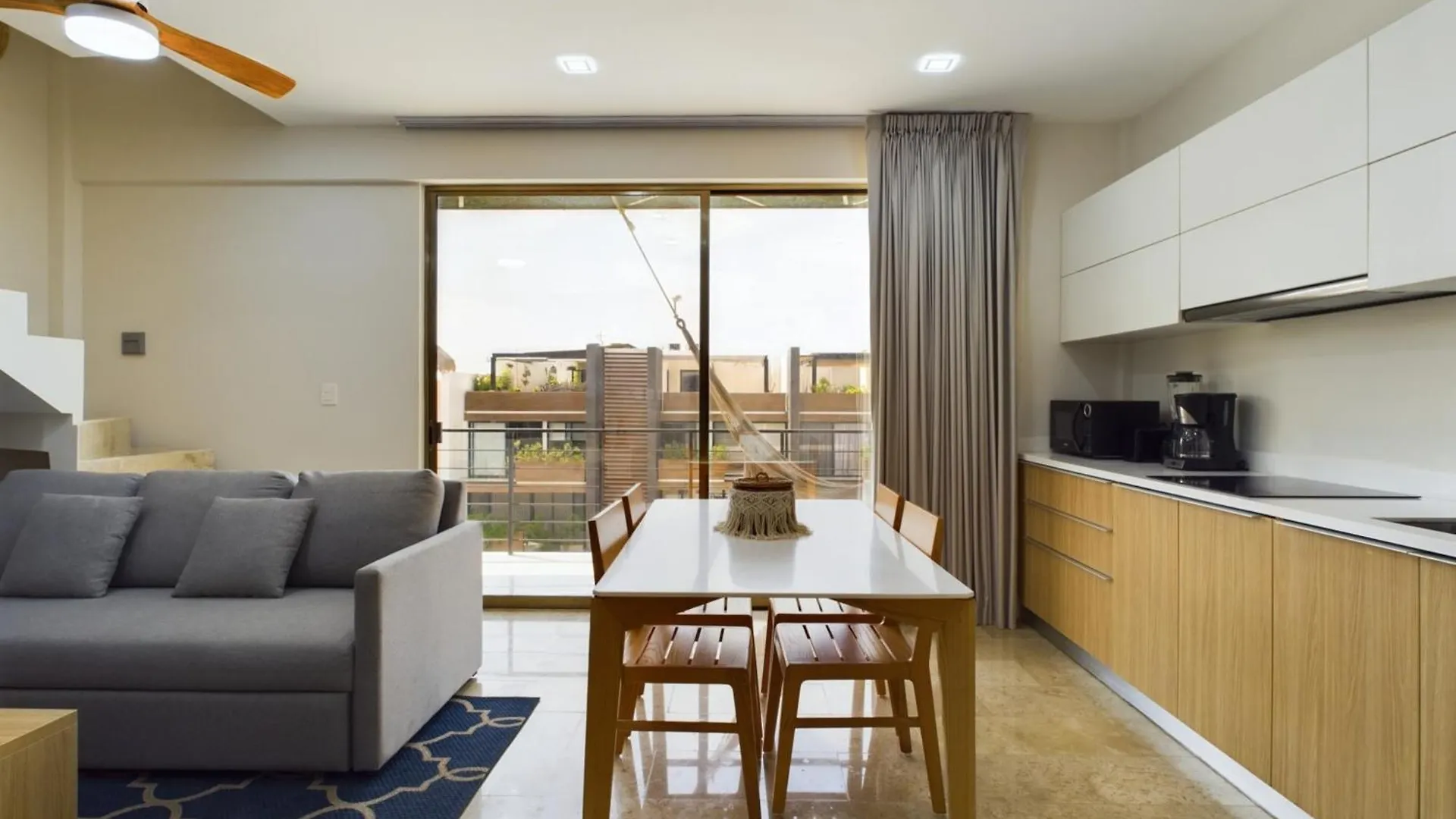 Dreamed Apartment Brava With Rooftop & Bridge Pool 图卢姆 墨西哥