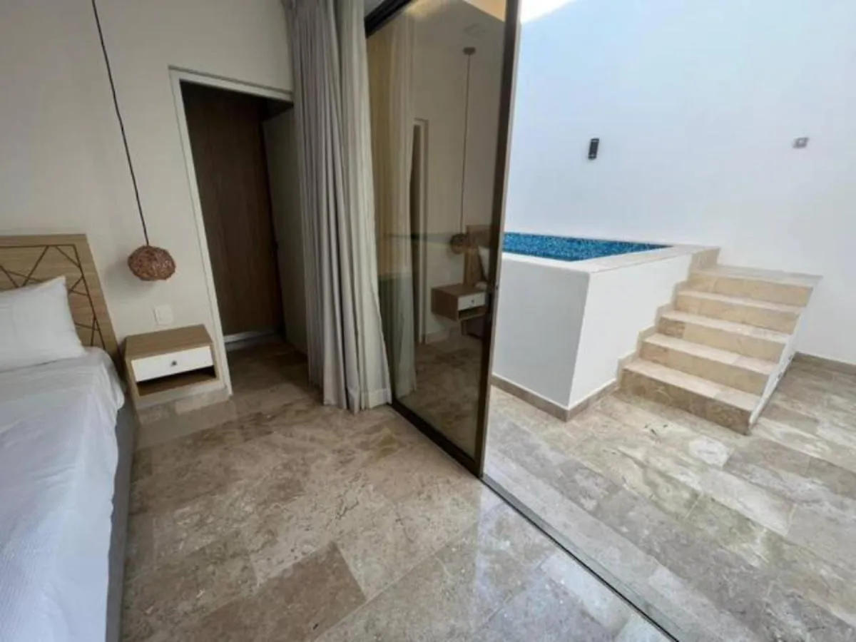 Dreamed Apartment Brava With Rooftop & Bridge Pool Tulum Meksika