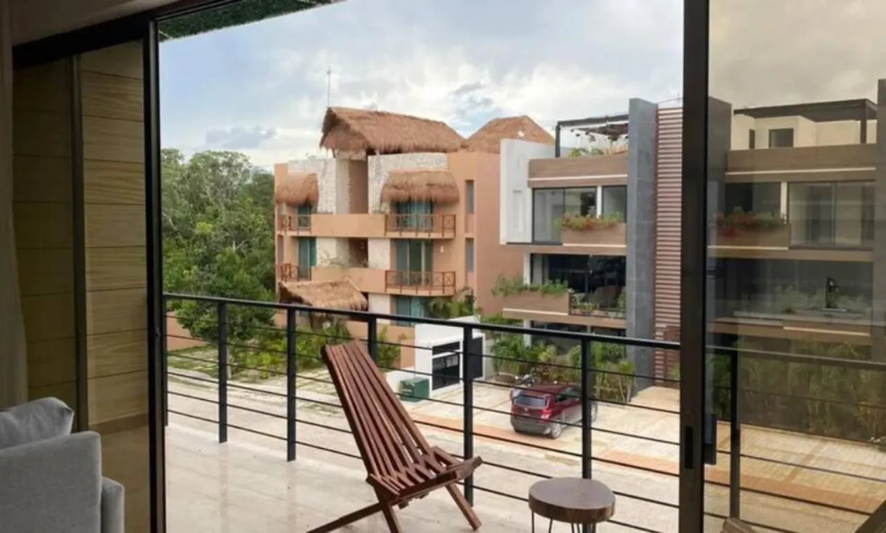Dreamed Apartment Brava With Rooftop & Bridge Pool Tulum Meksika